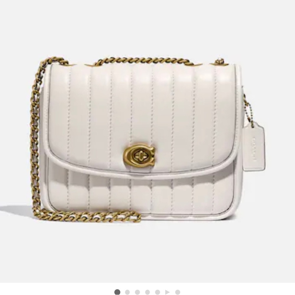 COACH MADISON SHOULDER BAG WITH QUILTING